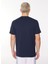 Bisiklet Yaka Saks Erkek T-Shirt UMA23010TS 4