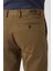 Erkek 4 Cep Saten Spor Pantolon Haki PNS22K22222_D49 3