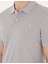 Açık Gri Melanj Slim Fit Tişört 6