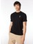 Bisiklet Yaka Siyah Erkek T-Shirt 755026542221 1
