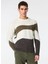 Ekru Erkek Bisiklet Slim Fit Kazak MI2842SS 2