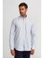 Erkek Regular Fit Çizgili Spor Gömlek Mavi GM23K232014_C35 1