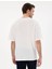 Ekru Comfort Fit Basic Tişört 5