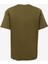 Bisiklet Yaka Haki Erkek T-Shirt 75GAHE01CJ00E107 2