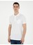 Beyaz Regular Fit Basic Tişört 1