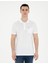 Beyaz Regular Fit Basic Tişört 3