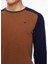 Bisiklet Yaka Slim Fit Deve Tüyü Erkek Kazak FM23W31MG 4