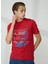 Bisiklet Yaka Düz Kırmızı Erkek T-Shirt Rıg T-Shırt 1