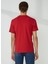 Bisiklet Yaka Düz Kırmızı Erkek T-Shirt Rıg T-Shırt 5