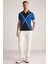 Fermuar Detaylı Lacivert-Indigo Triko Polo 6