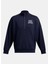 Lacivert Erkek Fermuarlı Normal Düz Sweatshirt 1386550-410 Ua Icon Hwt Terry Os 1/ 4