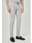 Erkek Beli Lastikli ve Ipli 4 Cep Pileli Spor Pantolon Gri PNS22Y22107_D55 2