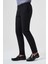 Erkek Beli Lastikli Spor Pantolon Sıyah PNS23Y23006_D99 3