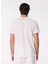 Bisiklet Yaka Baskılı Beyaz Erkek T-Shirt F4SM-TST 0941 5