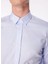 Mavi Erkek Alttan Britli Slim Fit Çizgili Non Iron Gömlek F4SM-GML 0224 4