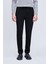 Siyah Rahat Kesim Yandan Cepli Jogger Pantolon 1