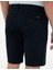 Lacivert Slim Fit Dokuma Şort 6