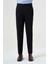 Erkek 4 Cep Çift Pileli Spor Pantolon Sıyah PNS22K22225_D99 2