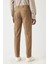 Erkek 4 Cep Çift Pileli Spor Pantolon Bej PNS22K22225_D07 3