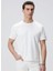 Bisiklet Yaka Ekru Erkek T-Shirt 1083747 4