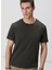 Bisiklet Yaka Haki Erkek T-Shirt 1083747 2