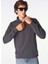 Antrasit Erkek Bato Regular Fit Düz Sweatshirt FC4WM-SWT 2233 1