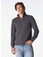 Antrasit Erkek Bato Regular Fit Düz Sweatshirt FC4WM-SWT 2233 3