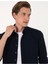 Lacivert Slim Fit Uzun Kollu Gömlek 2