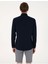 Lacivert Slim Fit Uzun Kollu Gömlek 5