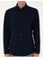 Lacivert Slim Fit Uzun Kollu Gömlek 6
