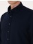 Lacivert Slim Fit Uzun Kollu Gömlek 7