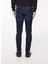 Lacivert Erkek Düz Paça Slim Fit Denim Pantolon Fmhoward 5