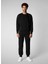 Siyah Erkek Bisiklet Normal Düz Sweatshirt DF1170MPLEE1910000 Uren Siyah 1