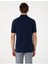 Lacivert Regular Fit %100 Pamuk Polo Yaka Basic Tişört 5