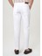 Erkek 5 Cep Spor Pantolon Beyaz PNS23Y23104_D01 3