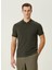 Haki Erkek Slim Fit Polo T-Shirt 1090399 1
