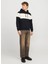 Siyah Erkek Kapüşon Rahat Baskılı Sweatshirt Jorvesterbro Block Sweat Hood Styd 2
