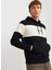 Siyah Erkek Kapüşon Rahat Baskılı Sweatshirt Jorvesterbro Block Sweat Hood Styd 4