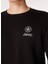 Siyah Erkek Bisiklet Relaxed Baskılı Sweatshirt J4WM-SWT7220 4