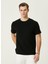 Bisiklet Yaka Siyah Erkek T-Shirt 1090400 1