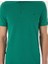 Yeşil Slim Fit Basic Tişört 6