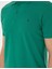 Yeşil Slim Fit Basic Tişört 7