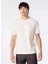 Gmg Fırenze Bisiklet Yaka Ekru Erkek T-Shirt GU24MSS03023 1