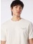 Gmg Fırenze Bisiklet Yaka Ekru Erkek T-Shirt GU24MSS03023 3