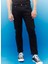 Siyah Erkek Boru Paça Regular Fit Denim Pantolon L706HFAE-001_DAREN 2