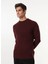 Erkek Bordo Bisiklet Yaka Regular Fit Kazak FC4WM-KZK 2599 1