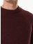 Erkek Bordo Bisiklet Yaka Regular Fit Kazak FC4WM-KZK 2599 4