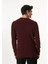Erkek Bordo Bisiklet Yaka Regular Fit Kazak FC4WM-KZK 2599 5