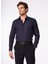 Lacivert Erkek Slim Fit Non Iron Gömlek F4SM-GML 0222 4