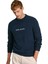 Lacivert Erkek Bisiklet Regular Fit Kazak PM702461-594 Cloy 1
